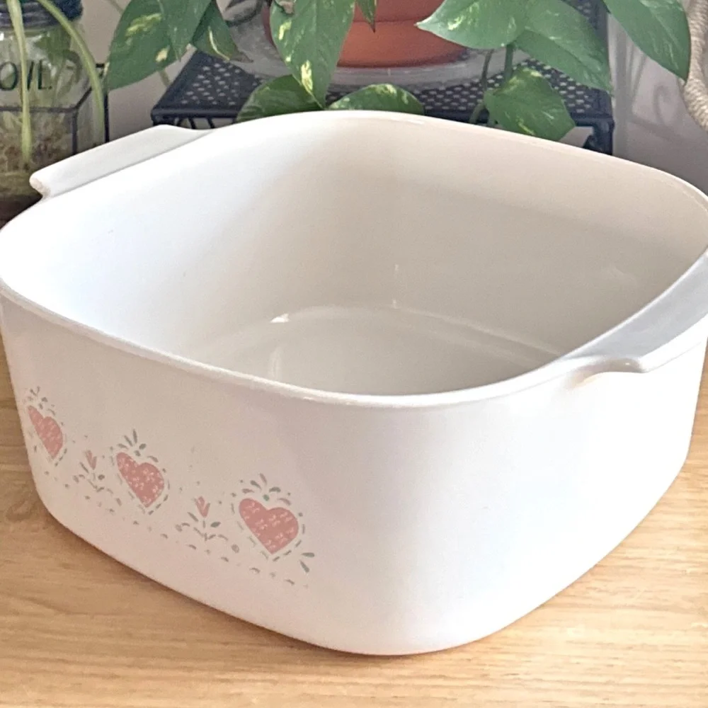 Vintage 80s CorningWare Forever Yours A-5-B Dutch Oven Casserole Dish NO LID